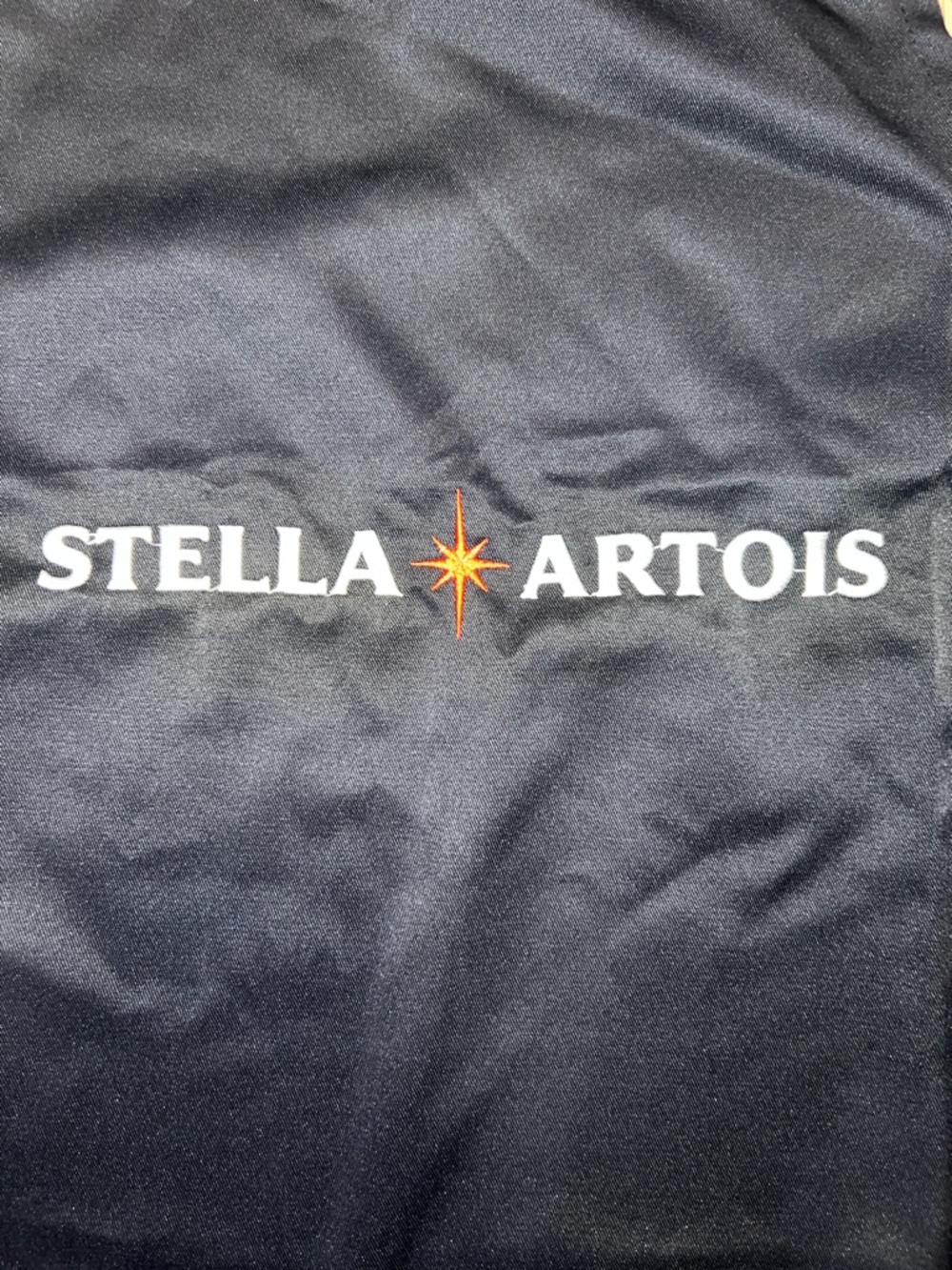 NWOT - Stella Artois Black Logo Apron - Picture 2 of 5